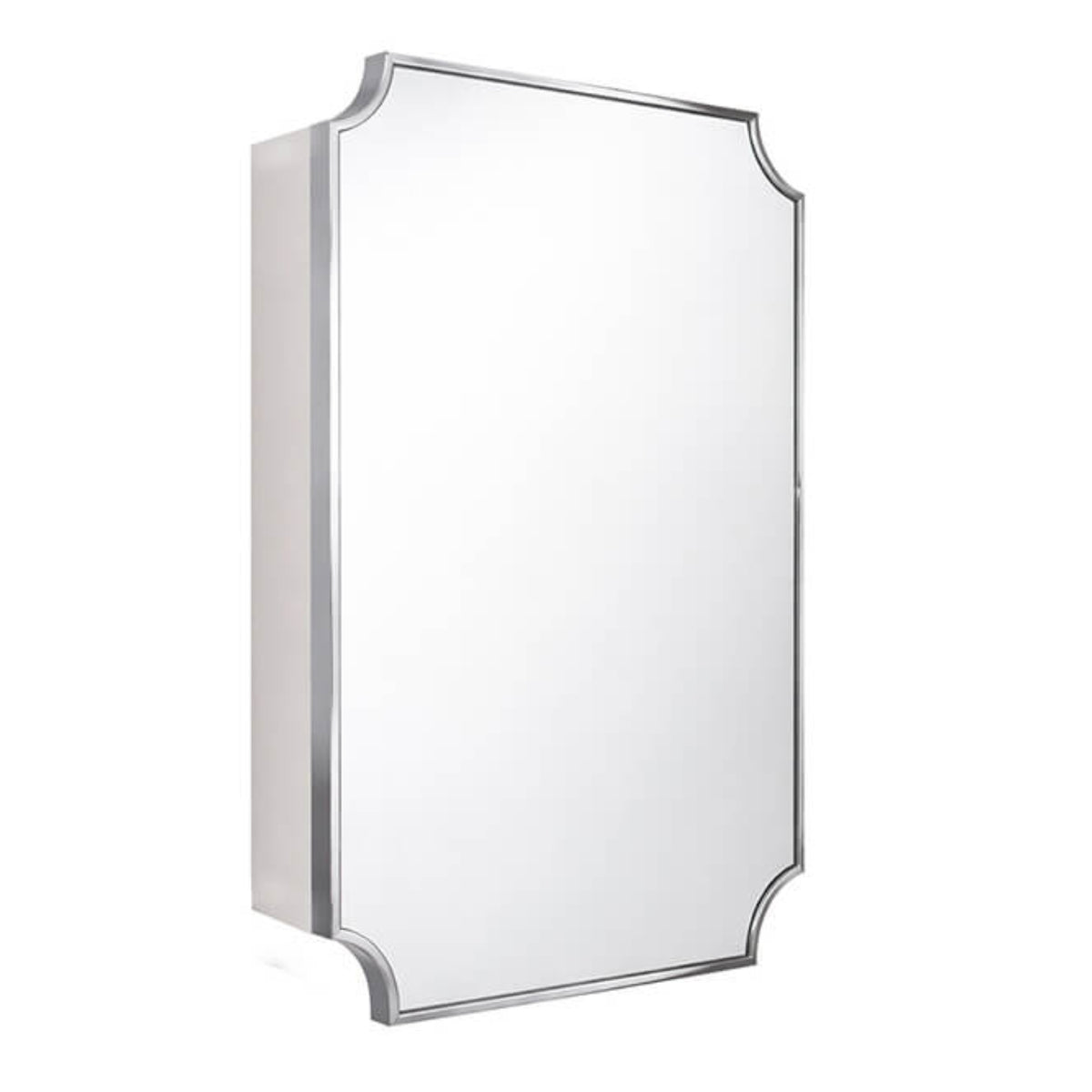 Turner Hastings Claremont 800x500mm Shaving Cabinet - Chrome CL404SC-CH - The Blue Space