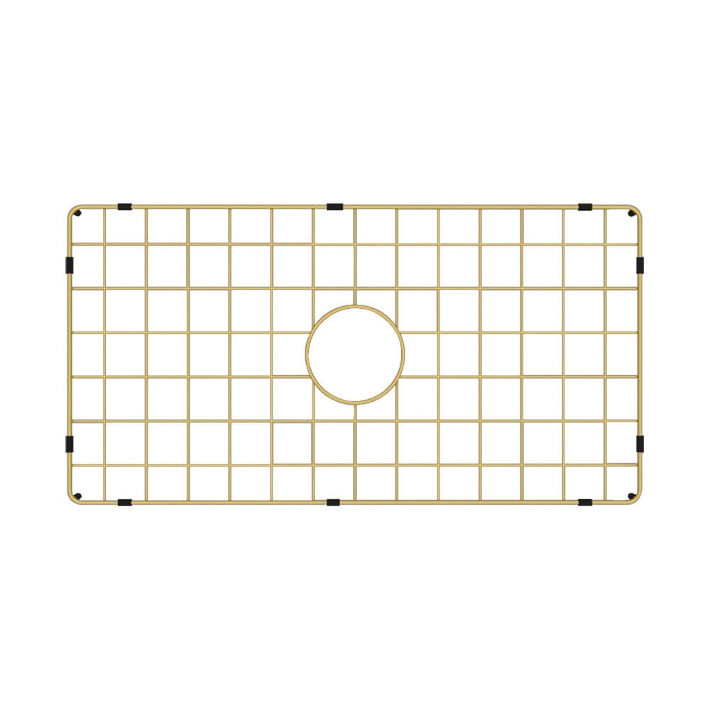 Turner Hastings Cuisine 81x48 Protective Stainless Steel Grid - Brushed Brass CU812SSG-BB - The Blue Space