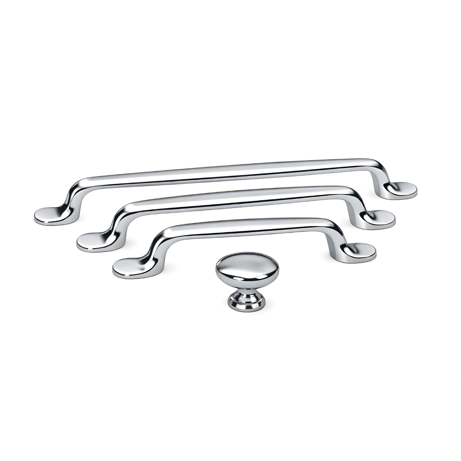 Variations Turner Hastings Tutto Knob Chrome TUK35CB-CH - The Blue Space