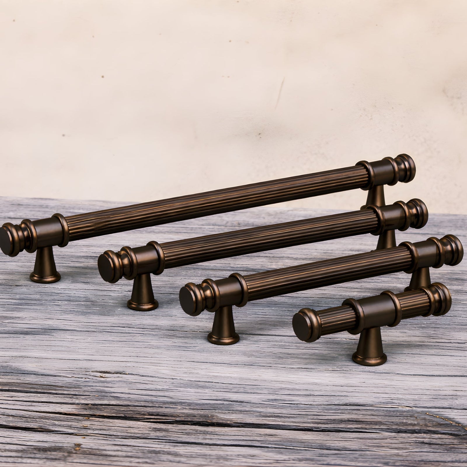 Variations Turner Hastings Verona 224mm Pull Handle English Bronze VE224CB-EB - The Blue Space