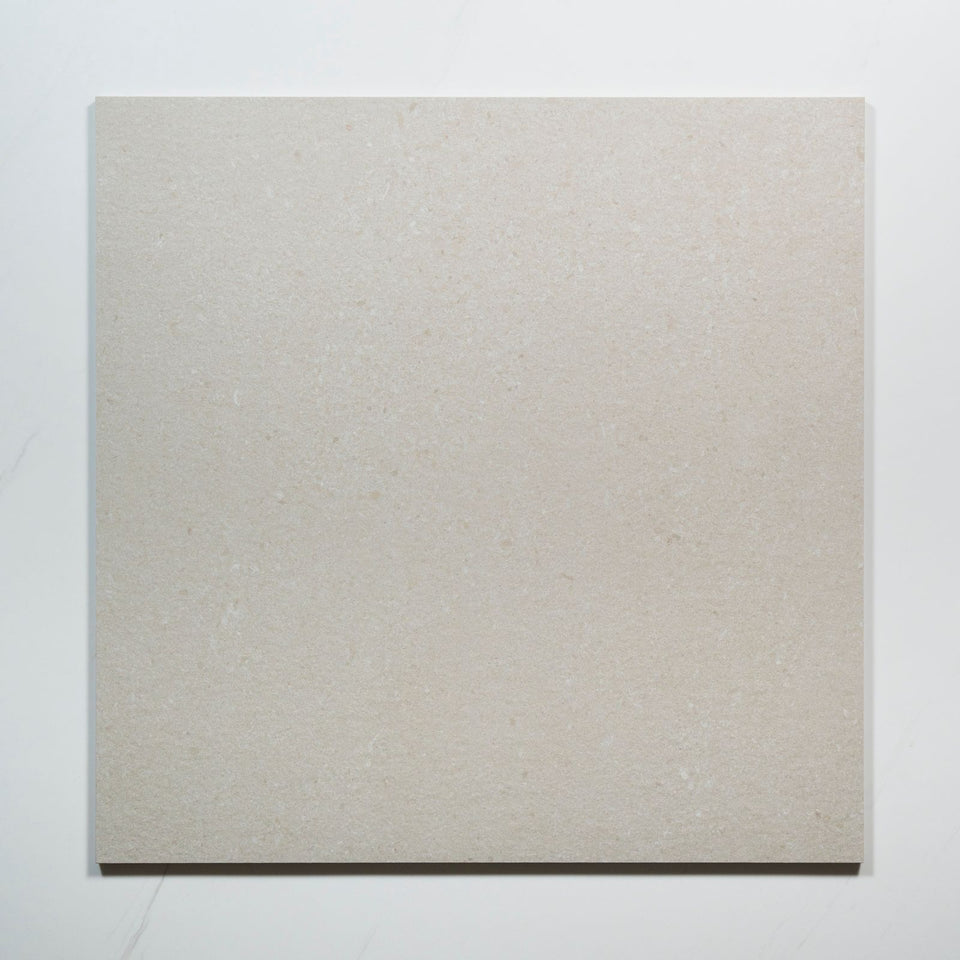 Vela Cream Matte Porcelain Tile 600 x 600mm