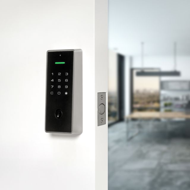 Yale Libi Digital Deadbolt Keyed Satin Nickel