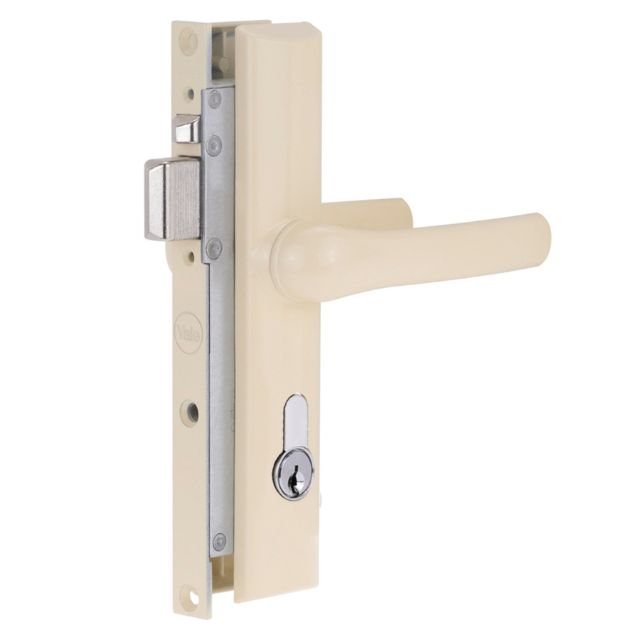 Yale Quattro Hinged Security Door Lock Primrose