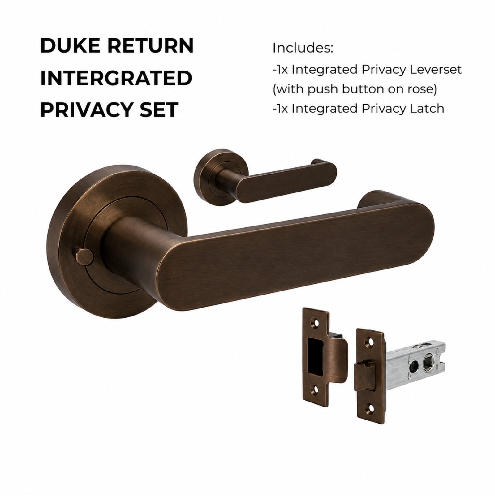 Zanda Duke Return Privacy Set Ember Bronze 10052.EB - The Blue Space