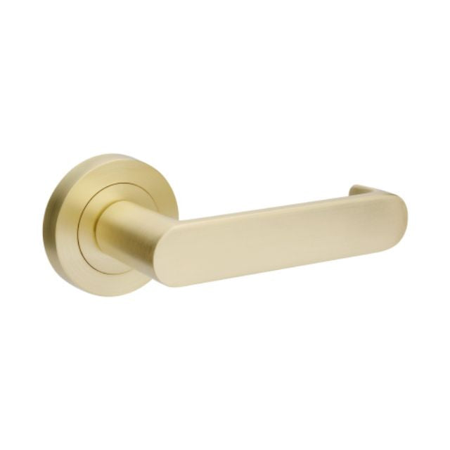 Zanda Duke Return Privacy Set Satin Brass 10052.SB - The Blue Space