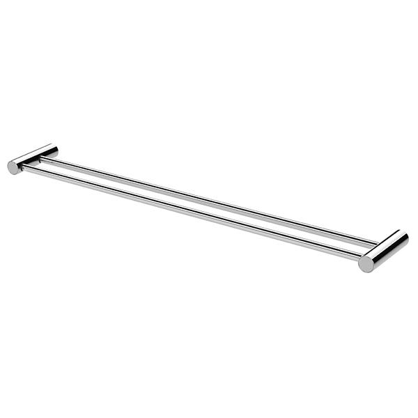 Phoenix Vivid Slimline Double Towel Rail-Chrome