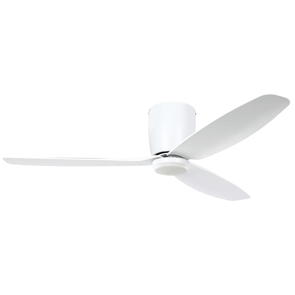 Eglo Seacliff 52in 132cm DC Ceiling Fan with 15W LED CCT Light - White