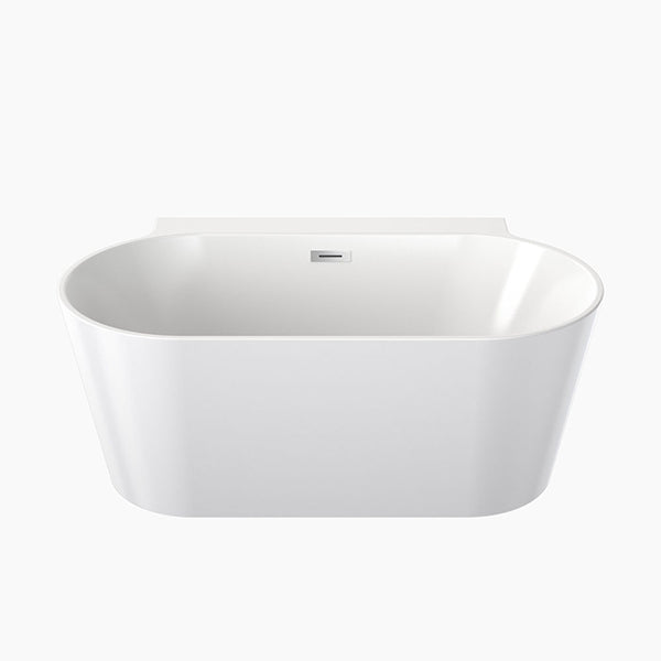 Clark Round Back To Wall Freestanding Bath 1400mm