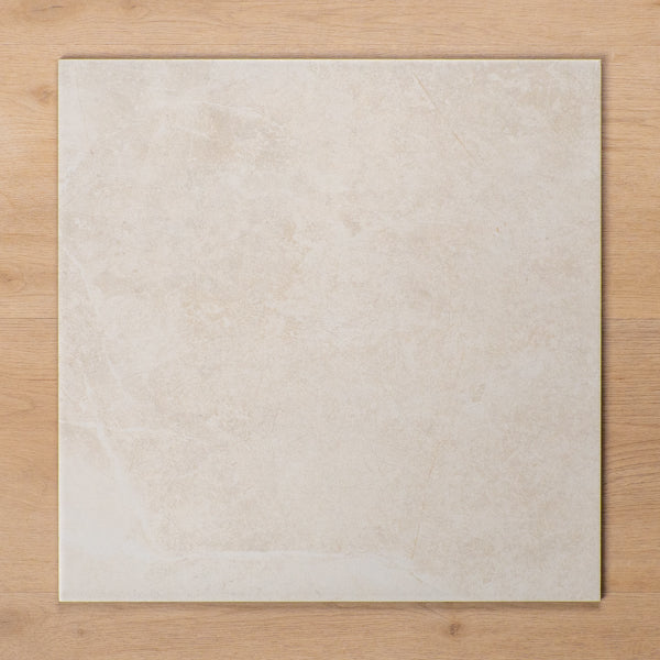 Avalon White Matt P2 Porcelain Tile 450x450mm - The Blue Space