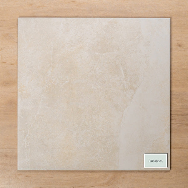 Avalon White Matt P2 Porcelain Tile 600x600mm - The Blue Space
