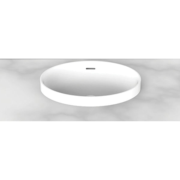 ADP Ozera Semi Inset Solid Surface Basin - The Blue Space