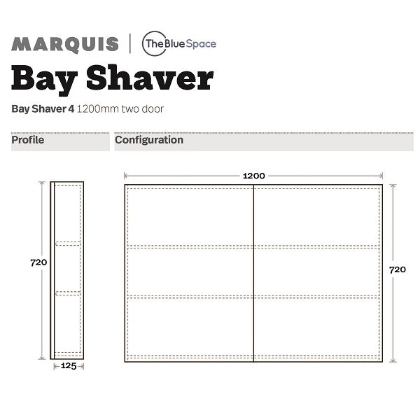 Marquis Bay Shaving Cabinet