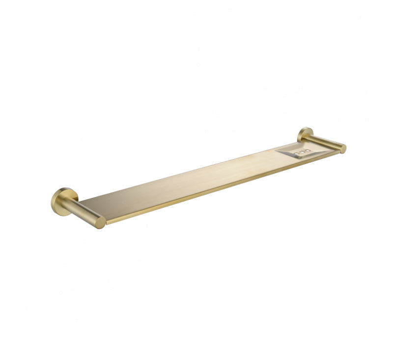 Modern National Mirage Metal Shelf Brushed Bronze | The Blue Space