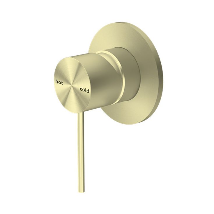 Nero Mecca Shower Mixer Brushed Gold | The Blue Space