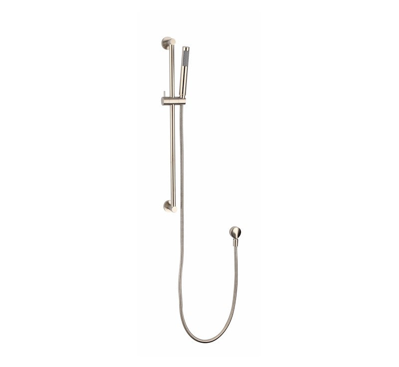 Star Hand Shower On Rail Brushed Nickel