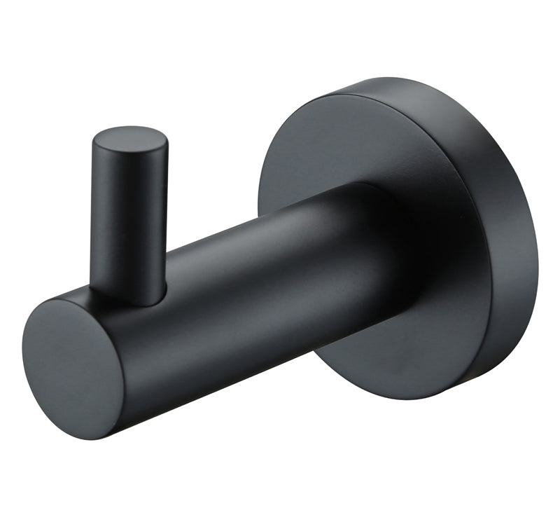 Mirage Robe Hook Single Matte Black