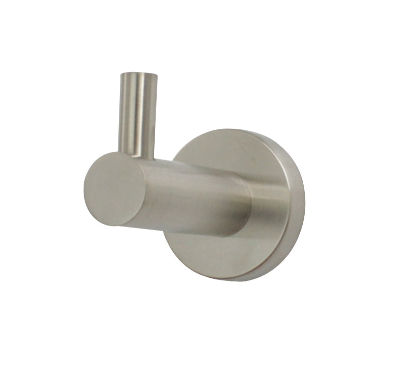Mirage Robe Hook Single Brushed Nickel