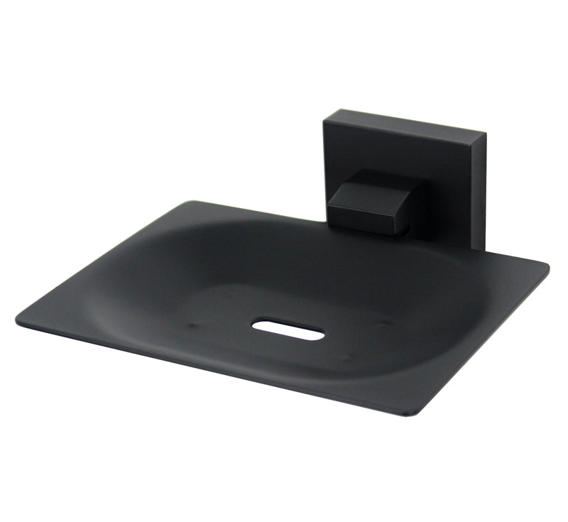 Luxe Soap Dish Matte Black