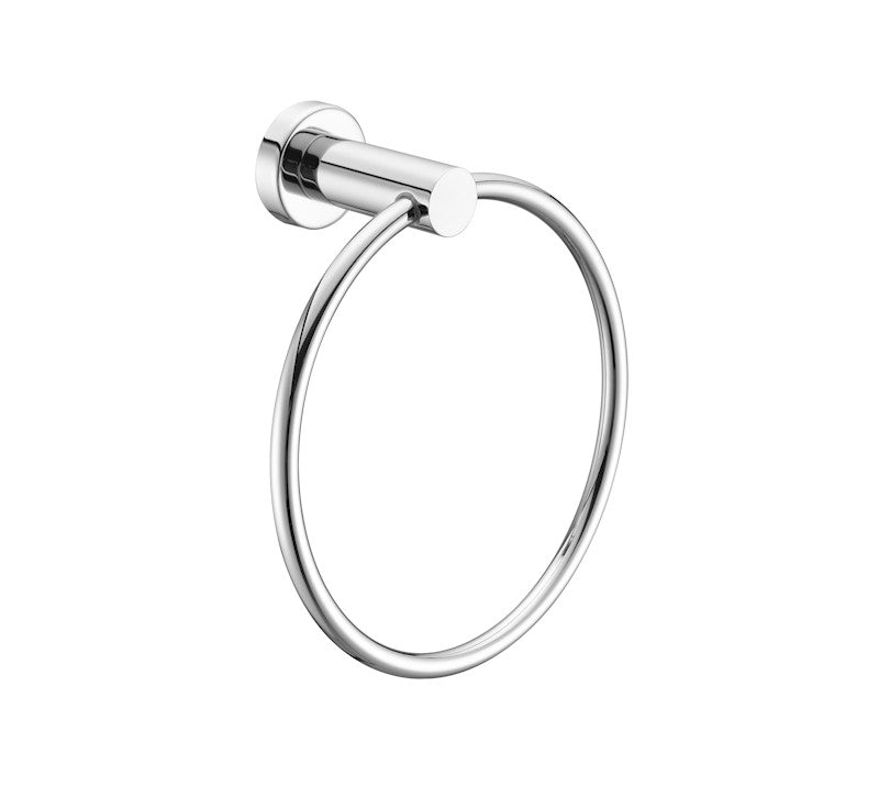 Nero Mecca Hand Towel Ring Chrome