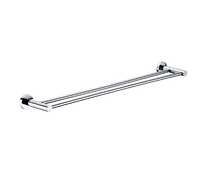 Mirage Double Towel Rail Chrome