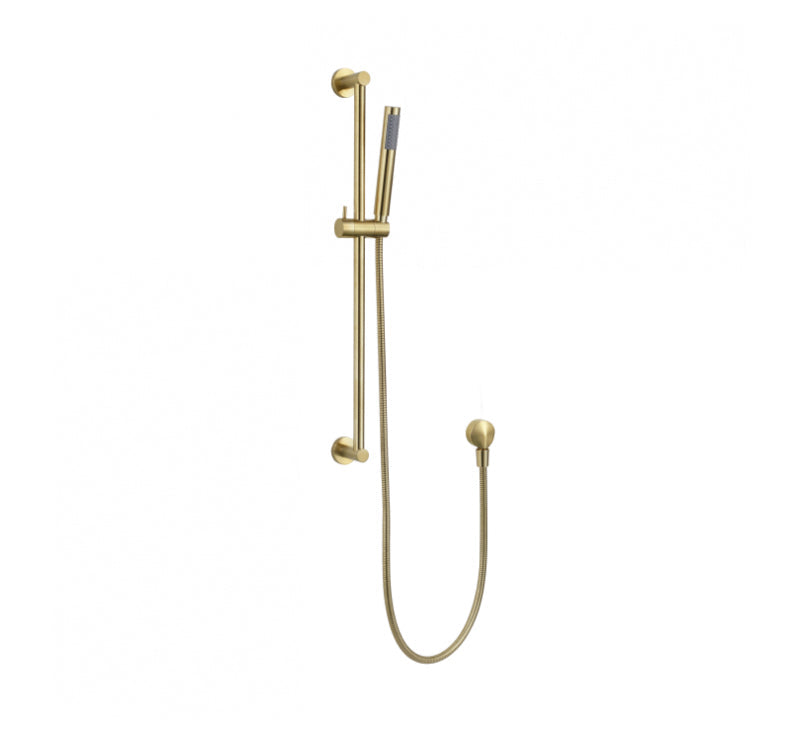 Star Hand Shower On Rail Brushed Bronze