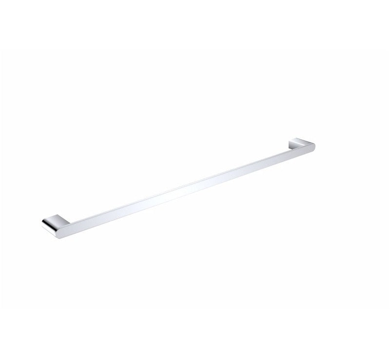 Nero Bianca Single Towel Rail 800mm Chrome