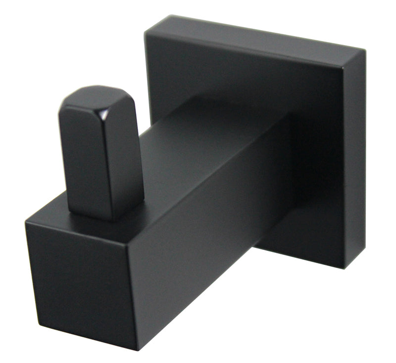 Luxe Robe Hook Matte Black