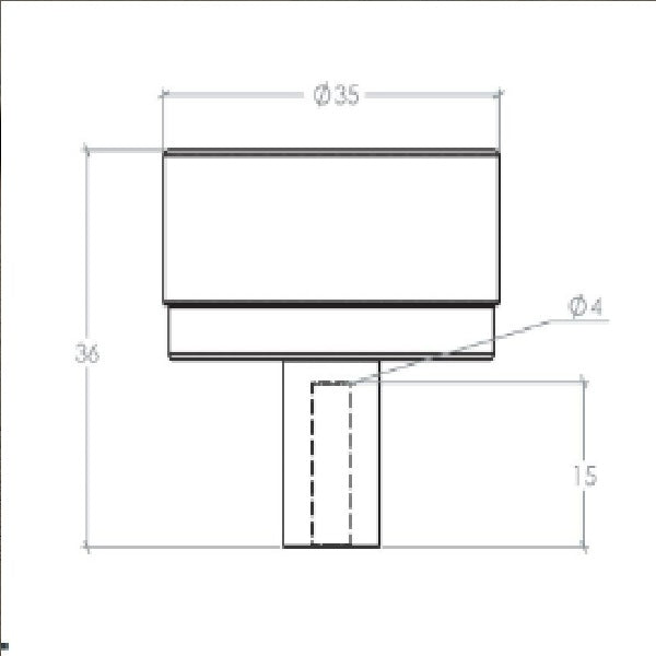 Momo Handles Bellevue Knob Knurled Brushed Nickel