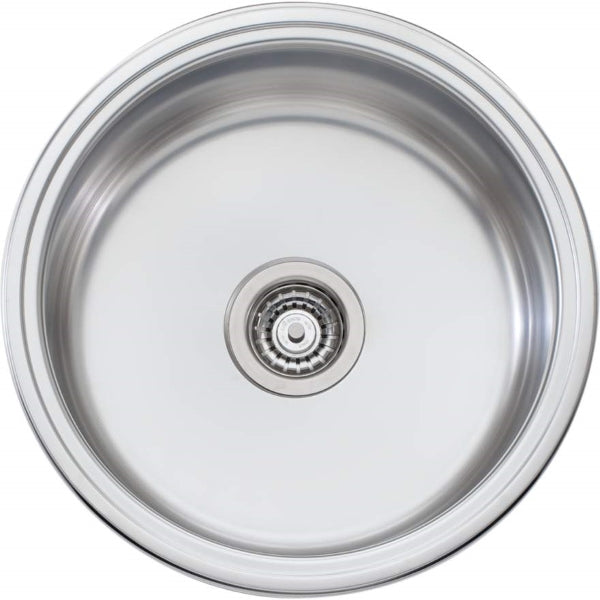 Oliveri Solitaire round bowl sink NTH