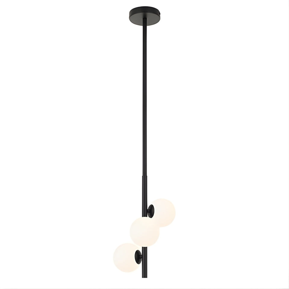 Telbix Moran G9 3 Light Pendant Black