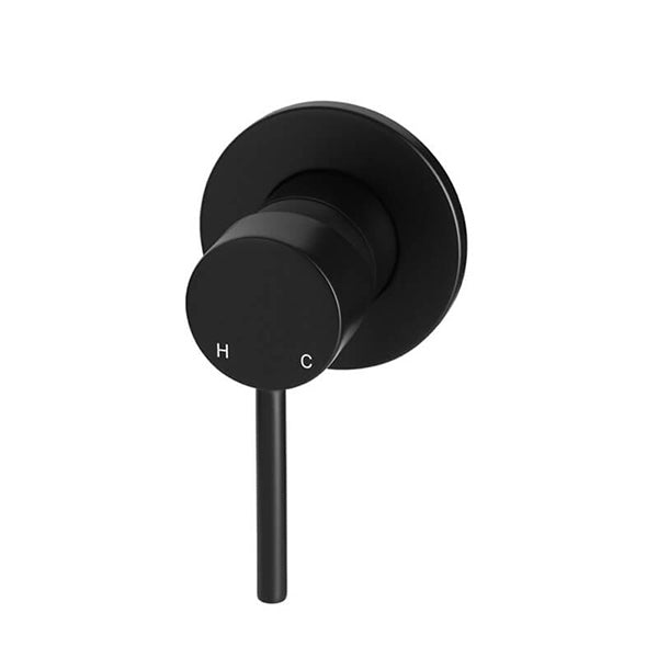 Meir Round Wall Mixer - Matte Black