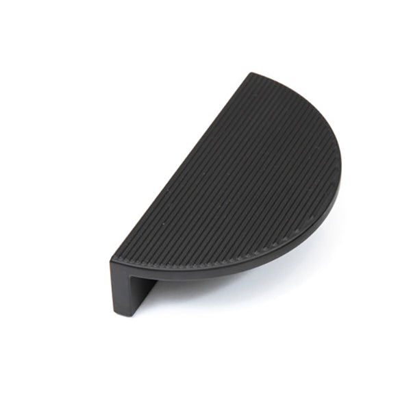 Momo Handles Barrington Eclipse Ribbed Matt Black