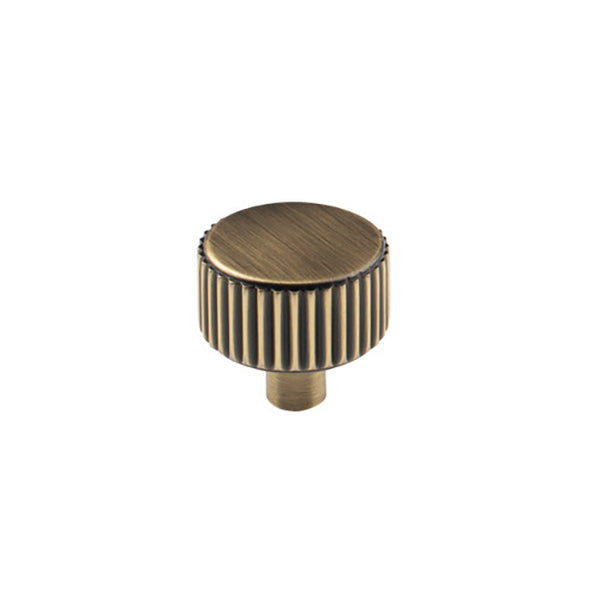 Momo Handles Barrington Knob Dark Brushed Brass Online at The Blue Space