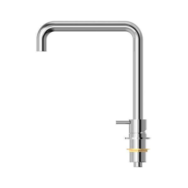 Nero Mecca Hob Basin Mixer Square Swivel Spout Chrome