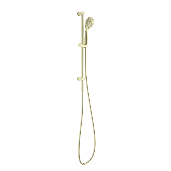 Nero Opal Shower Rail With Air Shower Brushed Gold