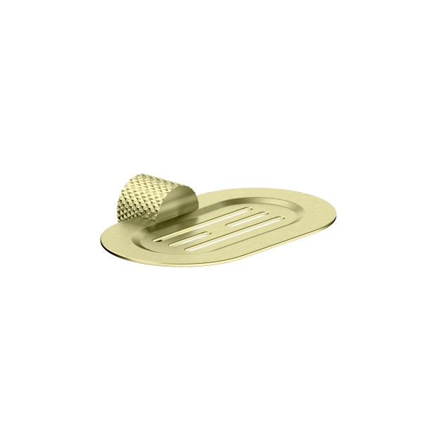 Opal Soap Dish Holder Brushed Gold