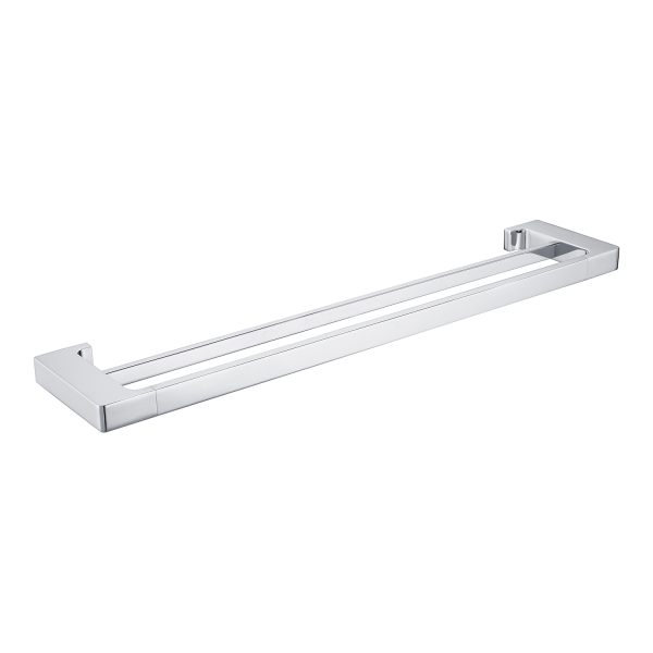 Nero Pearl/Vitra Double Towel Rail Chrome