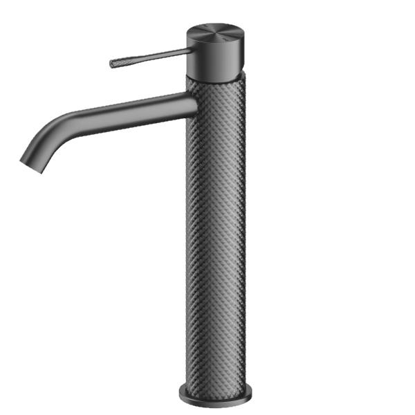 Opal Tall Basin Mixer Graphite