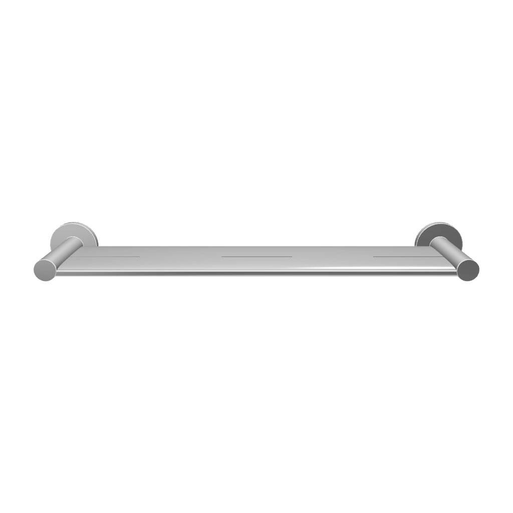 Phoenix Radii Metal Shelf Round Plate-Chrome 450mm 3D Model - The Blue Space