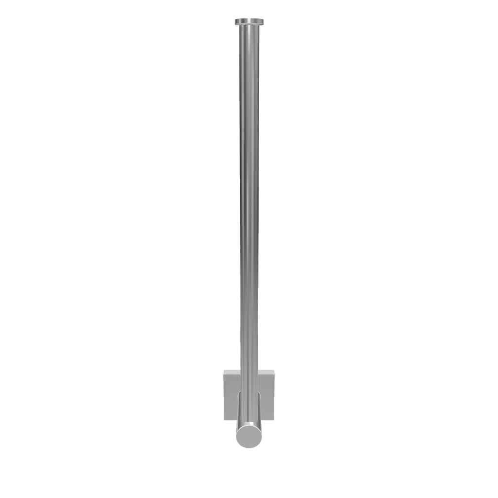 Phoenix Radii Spare Toilet Roll Holder Square Plate 3D Model - The Blue Space
