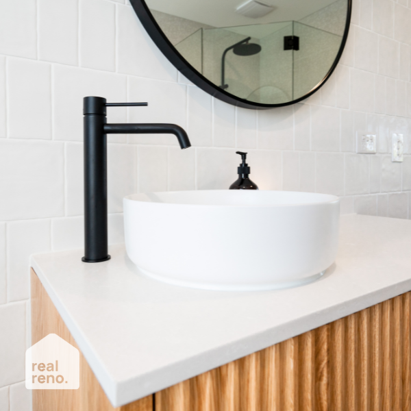 Fienza Reba Ceramic Above Counter Basin - Matte White