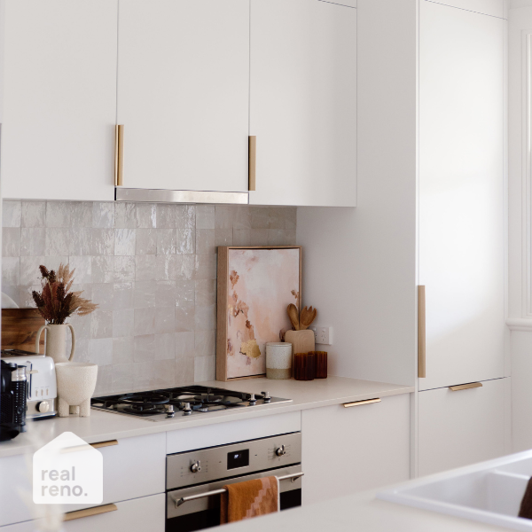 Momo Handles Ona Lip Pull Handle Dark Brushed Brass Online at The Blue Space Real Reno