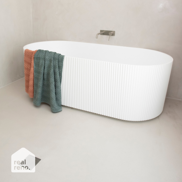 Phoenix Vivid Slimline Wall Basin/Bath Set 230mm Curved Brushed Nickel