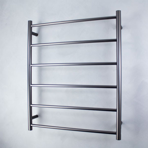 Radiant Round 6 Bar Non Heated Rail 700mmx830mm Gun Metal