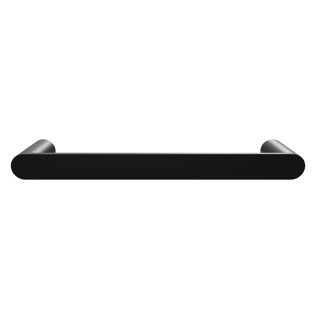 Caroma Urbane II Hand Towel Rail Matte Black 3D Model - The Blue Space