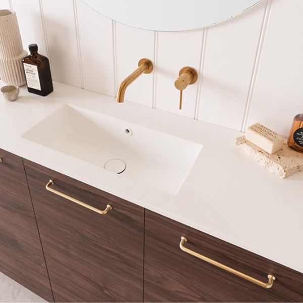 ADP Glacier Lite Ceramic Top Ensuite Trio Vanity