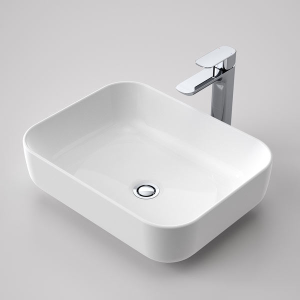 Caroma Tribute Above Counter Basin - 490mm Rectangle