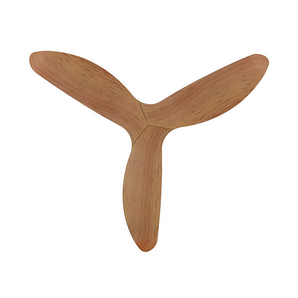 Eglo Cabarita 50" 127cm Ceiling Fan - White with Bamboo Finish - The Blue Space