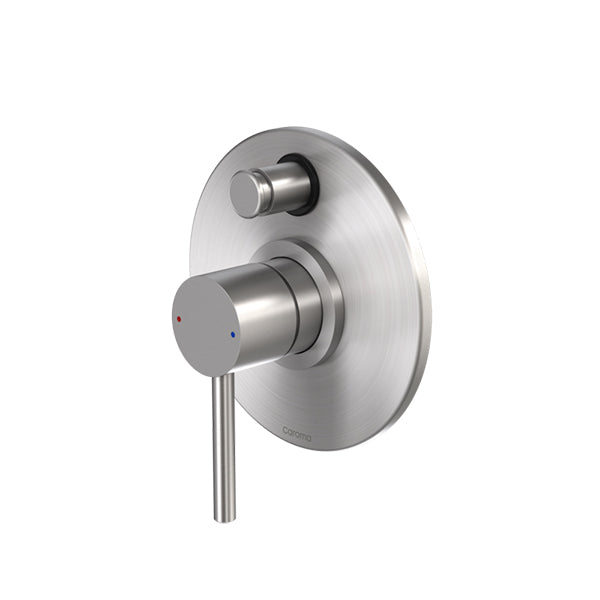 Caroma Titan Stainless Steel Bath/Shower Mixer with Diverter