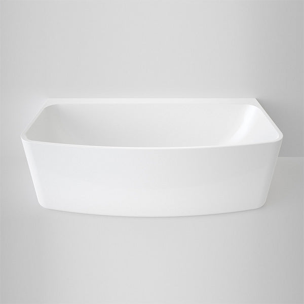 Caroma Urbane Back To Wall Rectangle Freestanding Bath 1675mm - The Blue Space